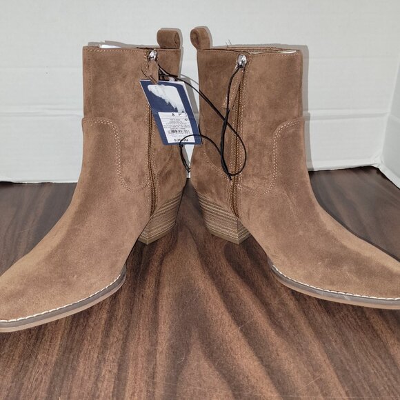 Women's Solita Western Boots - Universal Thread Brown Size 8 NEW - Picture 2 of 7